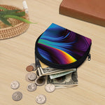 Colorful Psychedelic Print Coin Purse