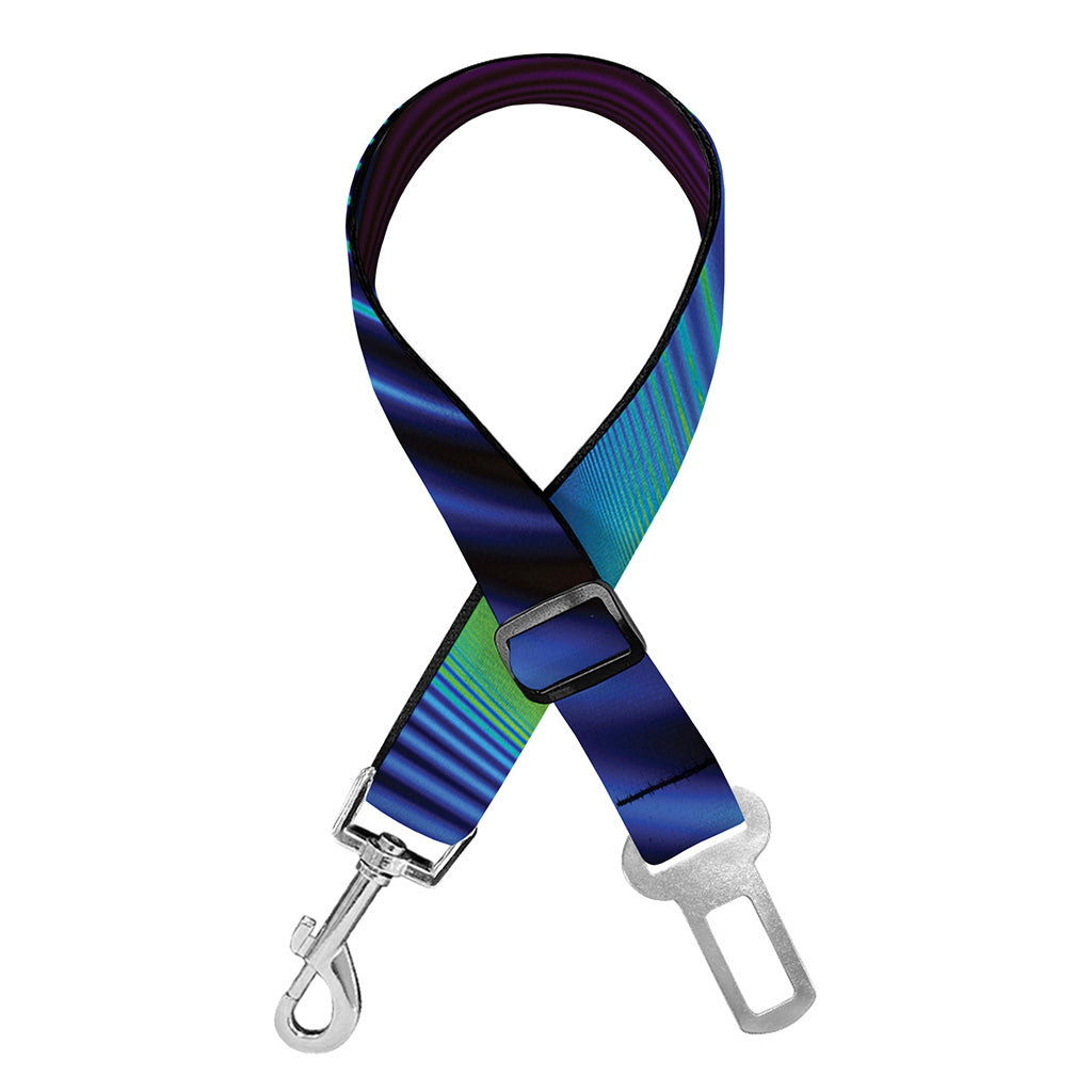 Colorful Psychedelic Print Dog Seat Belt