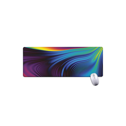 Colorful Psychedelic Print Extended Mouse Pad