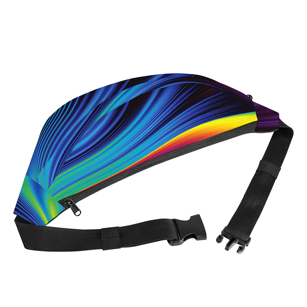 Colorful Psychedelic Print Fanny Pack
