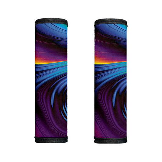 Colorful Psychedelic Print Handle Covers