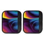 Colorful Psychedelic Print Handle Covers