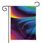Colorful Psychedelic Print House Flag