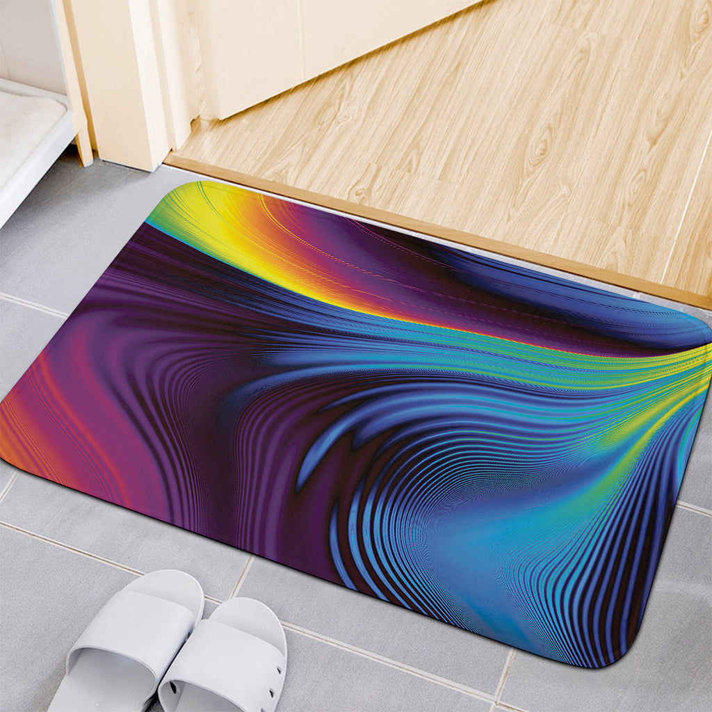 Colorful Psychedelic Print Indoor Door Mat