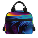Colorful Psychedelic Print Insulated Lunch Bag