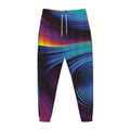 Colorful Psychedelic Print Jogger Pants