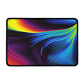 Colorful Psychedelic Print Kitchen Mat