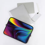 Colorful Psychedelic Print Laptop Sleeve