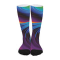 Colorful Psychedelic Print Long Socks