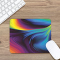 Colorful Psychedelic Print Mouse Pad