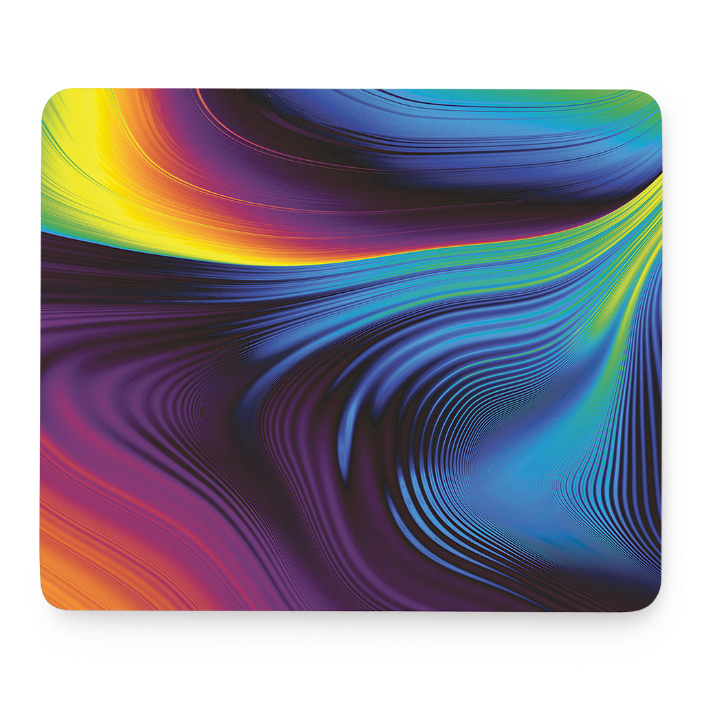 Colorful Psychedelic Print Mouse Pad