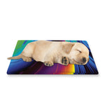 Colorful Psychedelic Print Pet Cooling Mat Cover