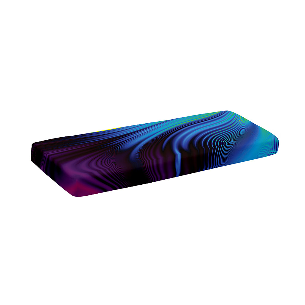 Colorful Psychedelic Print Piano Keyboard Cover