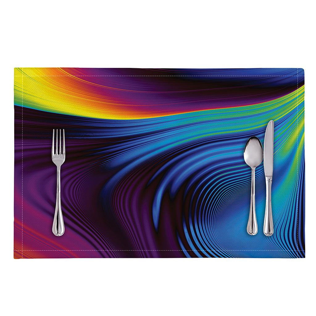 Colorful Psychedelic Print Placemat