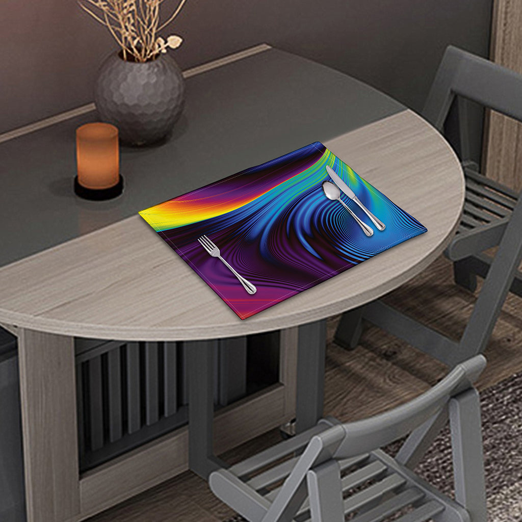 Colorful Psychedelic Print Placemat