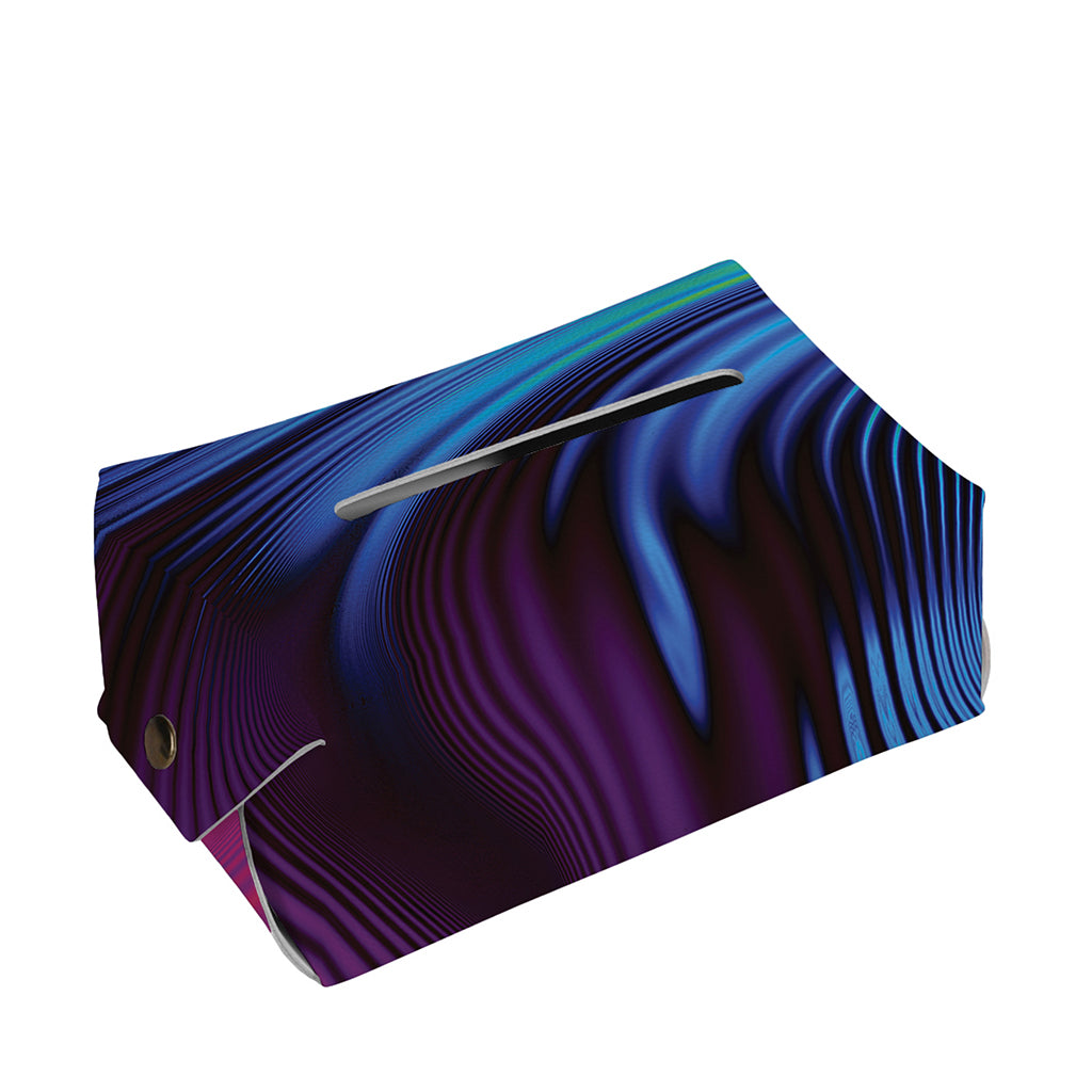 Colorful Psychedelic Print Rectangle Tissue Box Cover