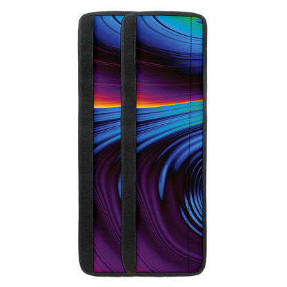 Colorful Psychedelic Print Refrigerator Handle Covers