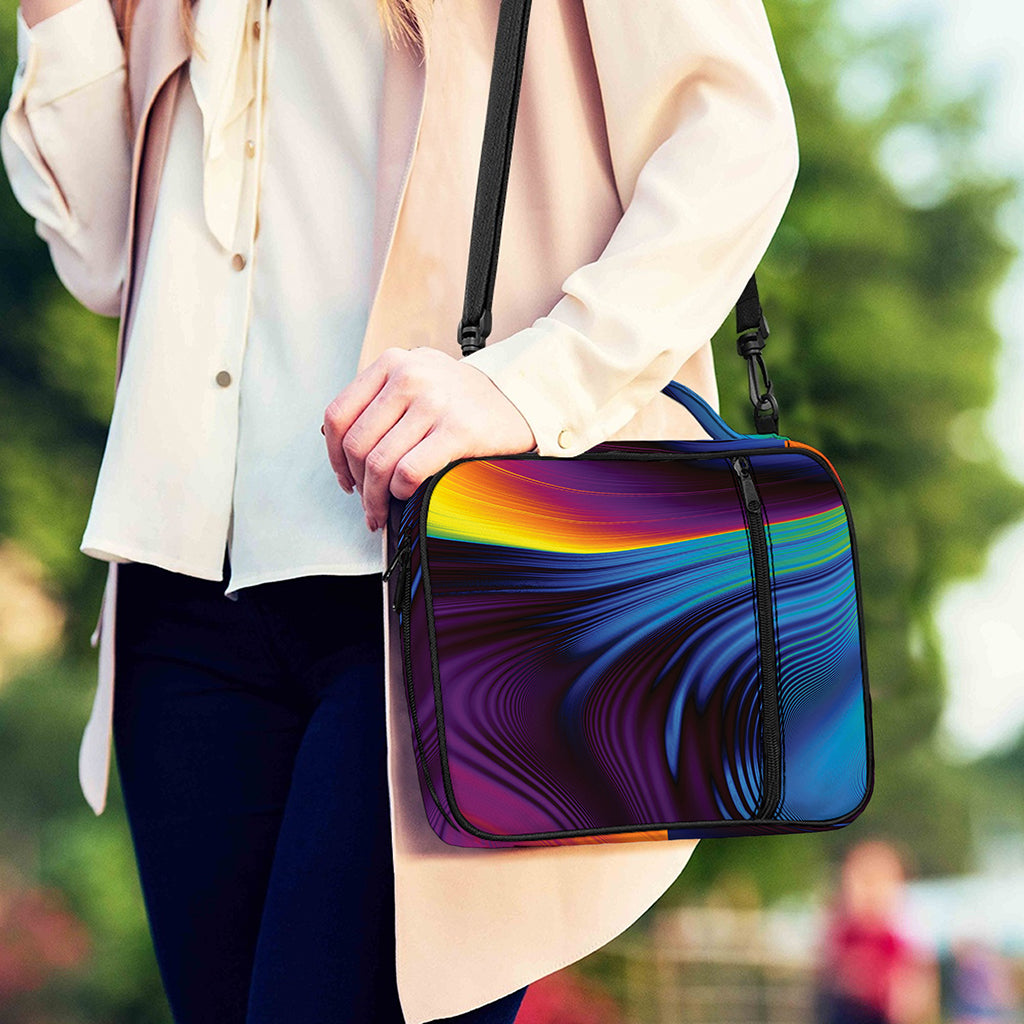 Colorful Psychedelic Print Shoulder Strap Bible Bag