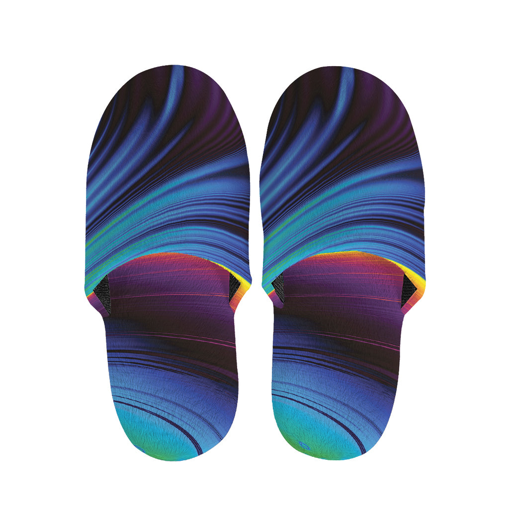 Colorful Psychedelic Print Slippers
