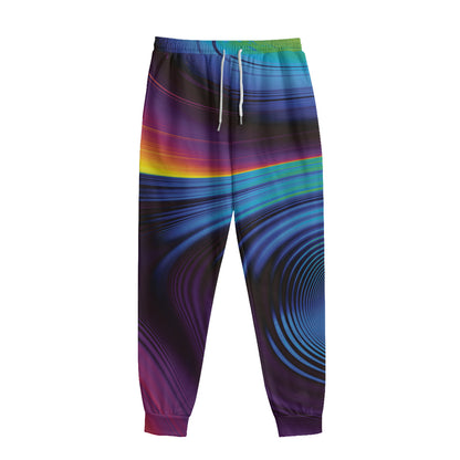 Colorful Psychedelic Print Sweatpants