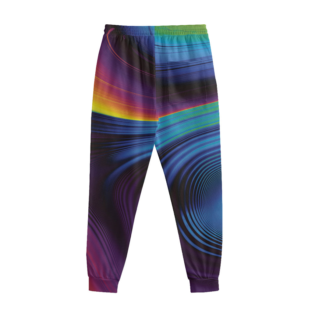 Colorful Psychedelic Print Sweatpants