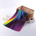 Colorful Psychedelic Print Towel