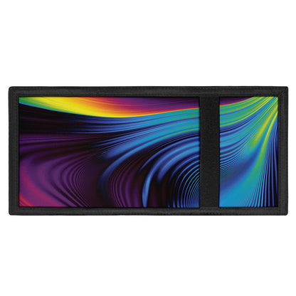 Colorful Psychedelic Print Trifold Wallet