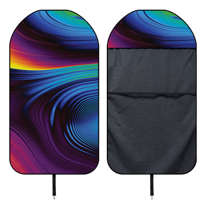Colorful Psychedelic Print Waterproof Car Seat Cover