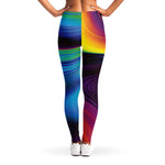 Colorful Psychedelic Print Women's Leggings