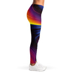 Colorful Psychedelic Print Women's Leggings
