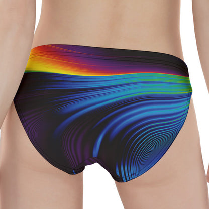 Colorful Psychedelic Print Women's Panties