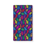 Colorful Robot Pattern Print Baby Crib Sheet