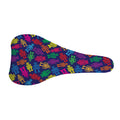 Colorful Robot Pattern Print Bicycle Seat Cover