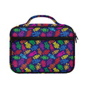 Colorful Robot Pattern Print Briefcase Bible Bag