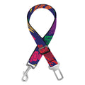 Colorful Robot Pattern Print Dog Seat Belt