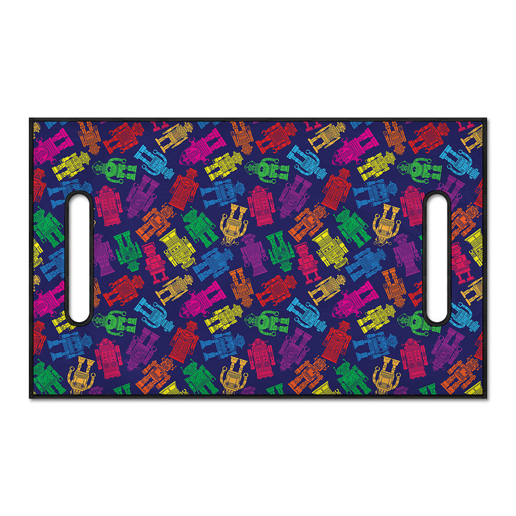 Colorful Robot Pattern Print Golf Cart Seat Cover