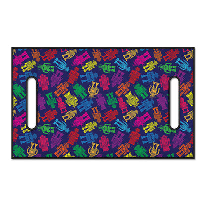 Colorful Robot Pattern Print Golf Cart Seat Cover