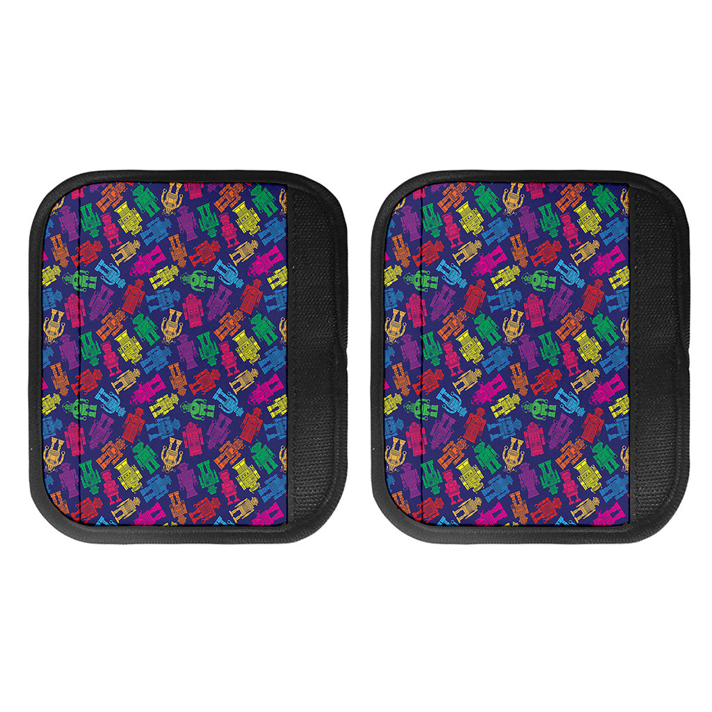 Colorful Robot Pattern Print Handle Covers