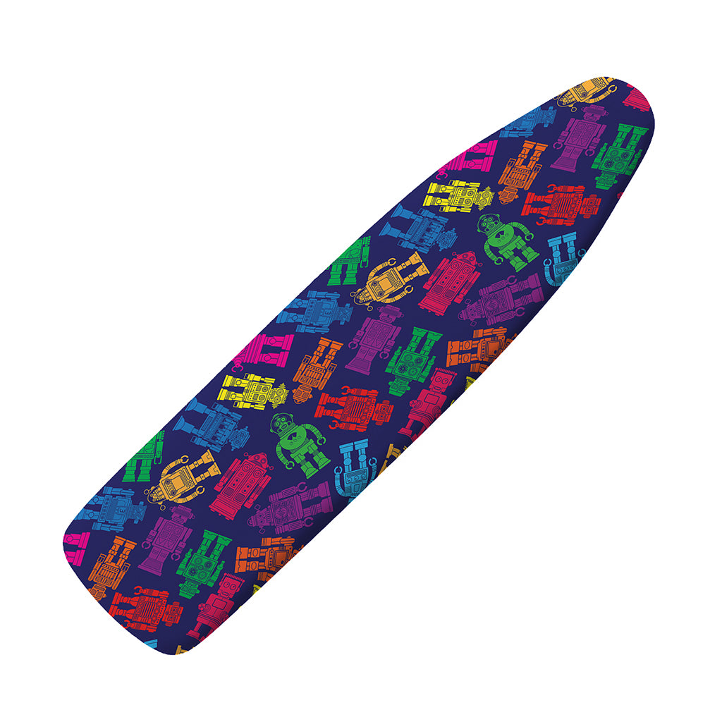 Colorful Robot Pattern Print Ironing Board Cover