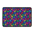 Colorful Robot Pattern Print Kitchen Mat