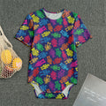 Colorful Robot Pattern Print Men's Bodysuit