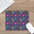 Colorful Robot Pattern Print Mouse Pad
