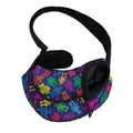 Colorful Robot Pattern Print Pet Sling Carrier