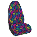 Colorful Robot Pattern Print Waterproof Car Seat Cover