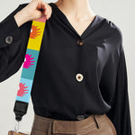 Colorful Rooster Pattern Print Bag Strap