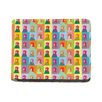 Colorful Rooster Pattern Print Bifold Wallet