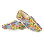 Colorful Rooster Pattern Print Casual Shoes