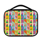 Colorful Rooster Pattern Print Classic Bible Case