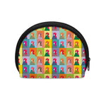 Colorful Rooster Pattern Print Coin Purse
