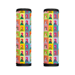 Colorful Rooster Pattern Print Handle Covers